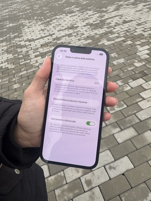 Iphone 14 95% baterie
