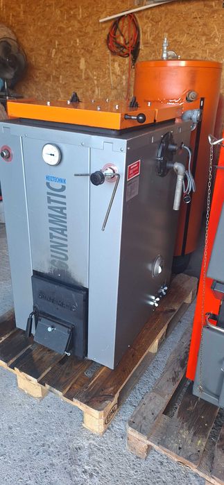 Guntamatic 50 kw centrala termica pe lemn si carbune
