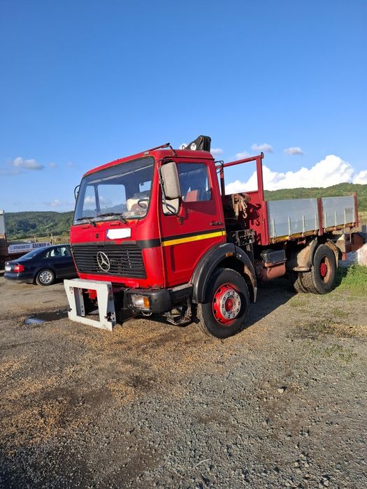 Bascula 4x4 lama deszapezire macara