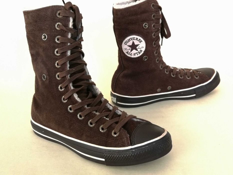 Ghete inalte 39 40 tenisi Piele imblaniti Converse -Indonesia Ca NOI