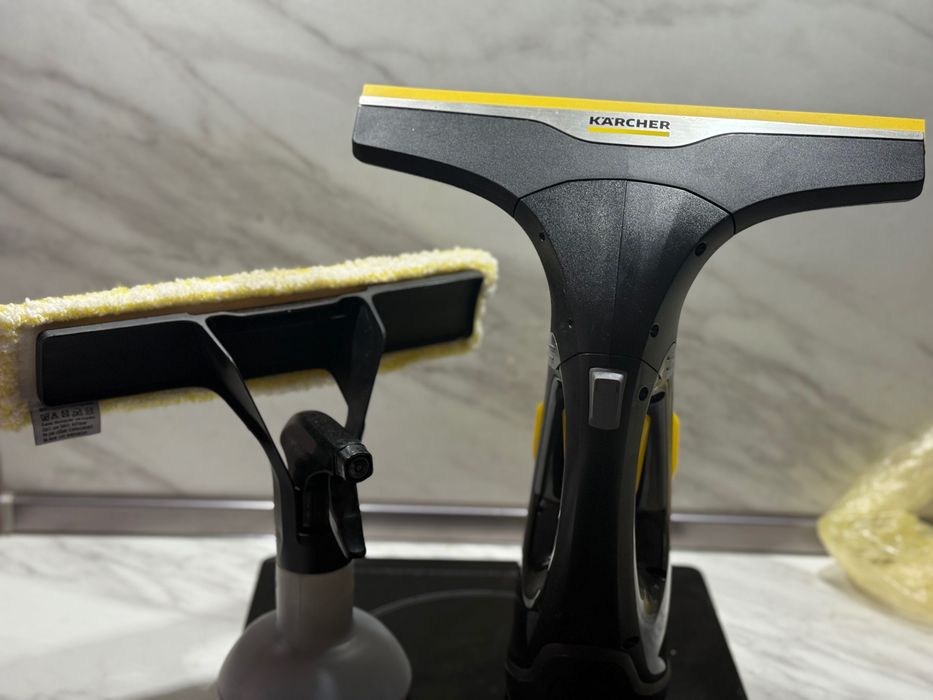 уред за почистване на стъкла в гранция на Kercher