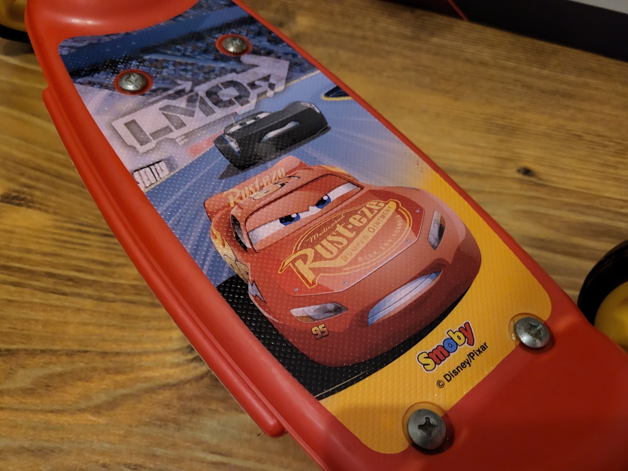 Trotinetă copii cu trei roţi Disney Cars 3  (Smoby)