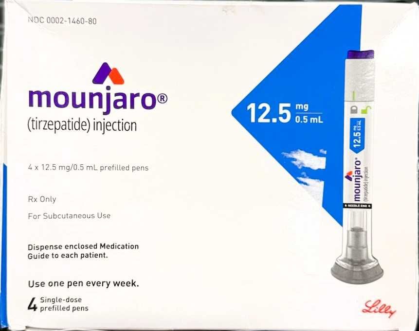 Средство для диабетов и похудение Mounjaro 12.5 доза из Америки