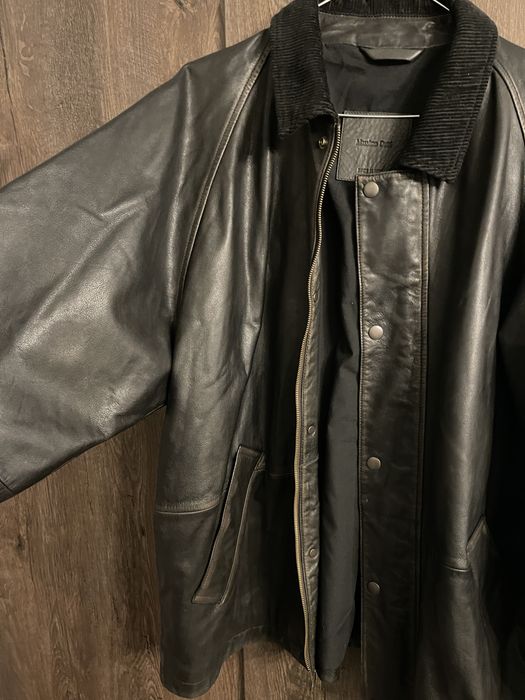 geaca piele Massimo Dutti