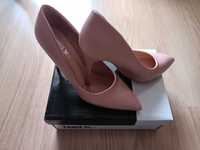 Pantofi eleganti tip Stiletto, roz pudra, 38
