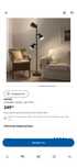 Lampa verticala 3 spoturi Hektar Ikea
