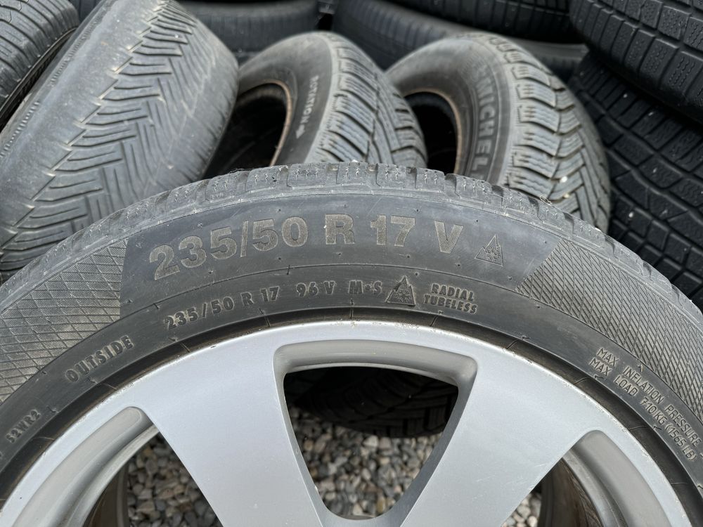 Mercedes 17” джанти S CLS +  Continental зимни гуми