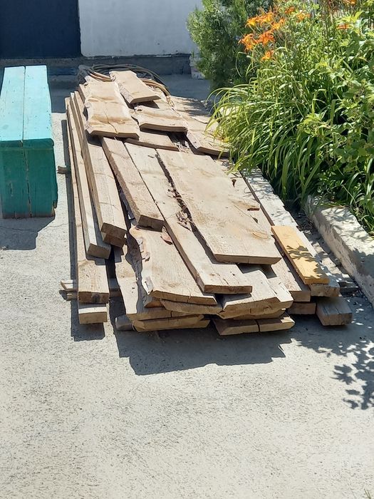 Продам необрезное доски