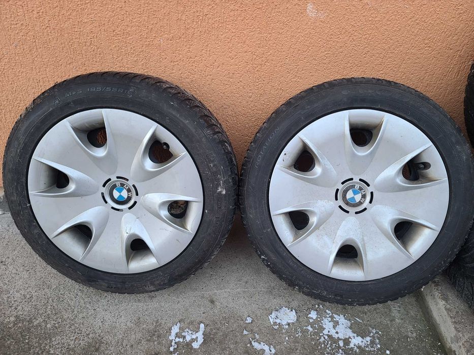 Jante BMW pe 16 cu cauciucuri de iarnă-vară 195/55 R16