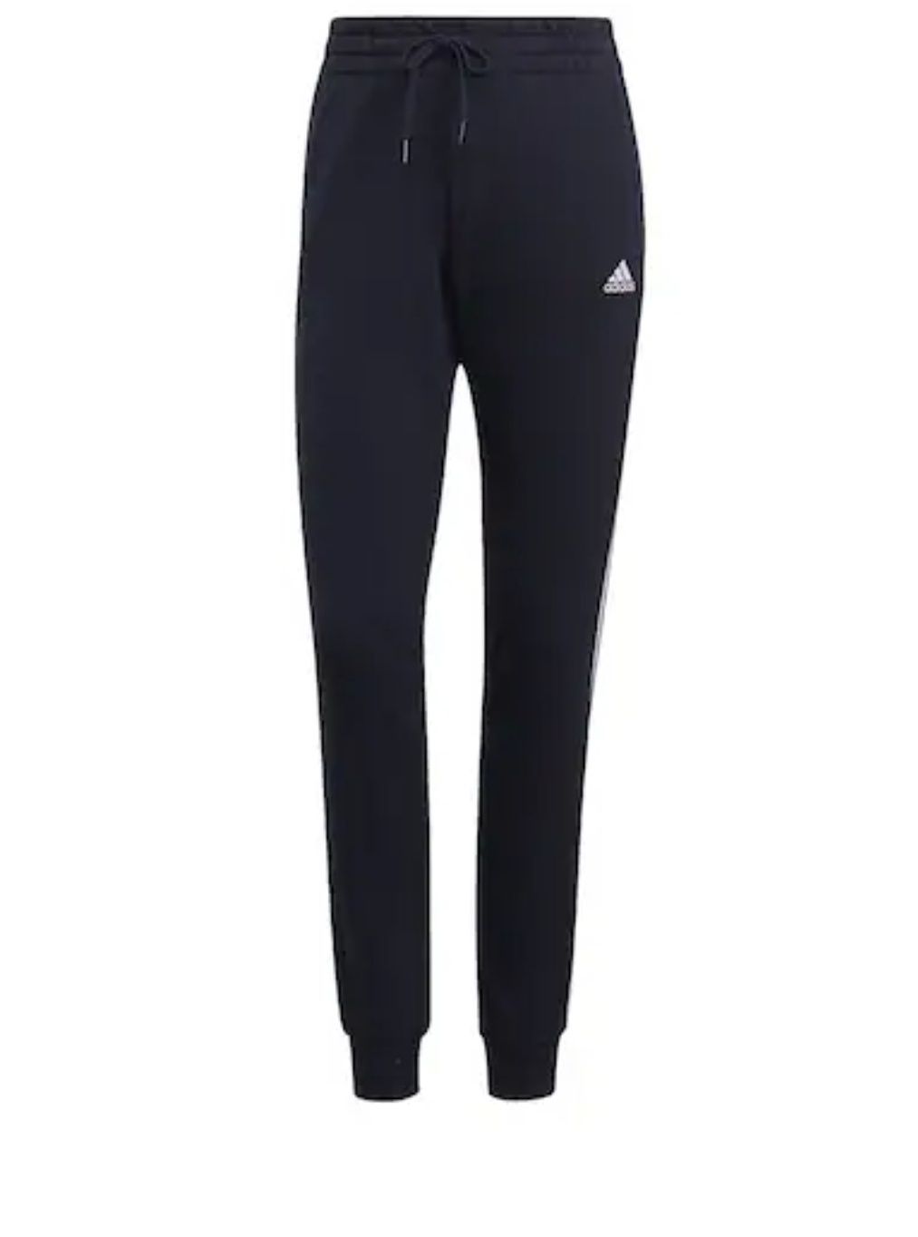 Pantaloni sport slim fit cu dungi emblematice, pentru fitness
