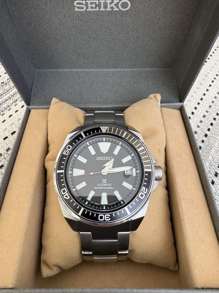 Seiko prospex samurai automatic