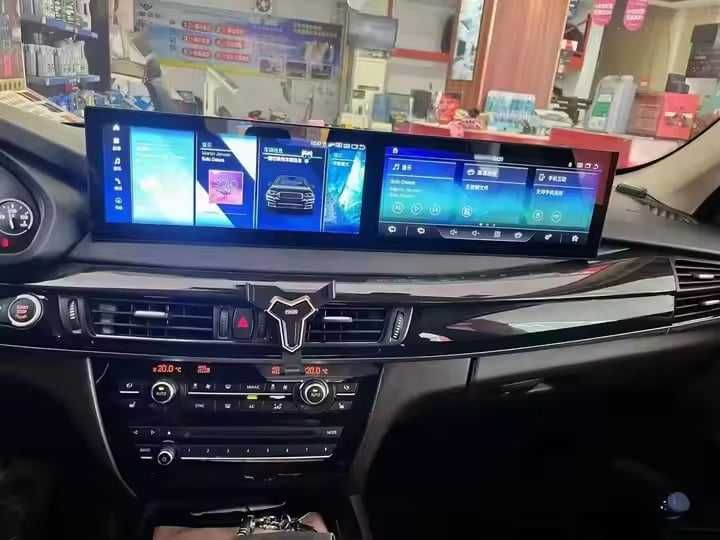 Dual Display 21" Android Мултимедия за BMW X5 F15 X6 F16 (2014-2017)