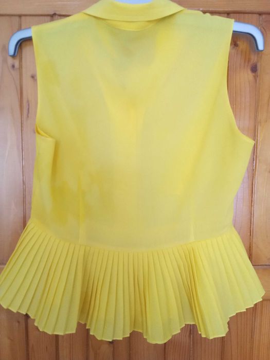 Bluza dama, plisata din talie