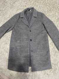 Palton gri cu adaos de lana H&M