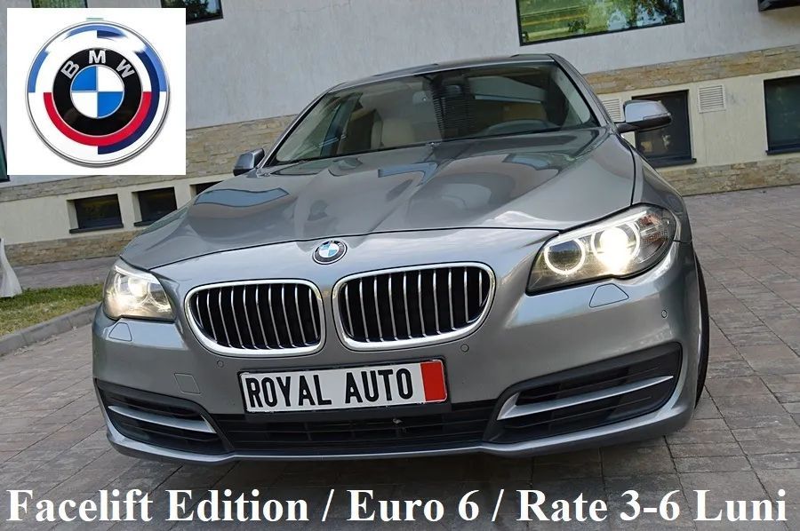 BMW Seria 5 KM 100% Reali / Fara Daune / Euro 6 / Rate 3-6 Luni