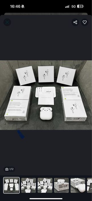 Airpods 4 / Pro 2 ANC за всички телефон