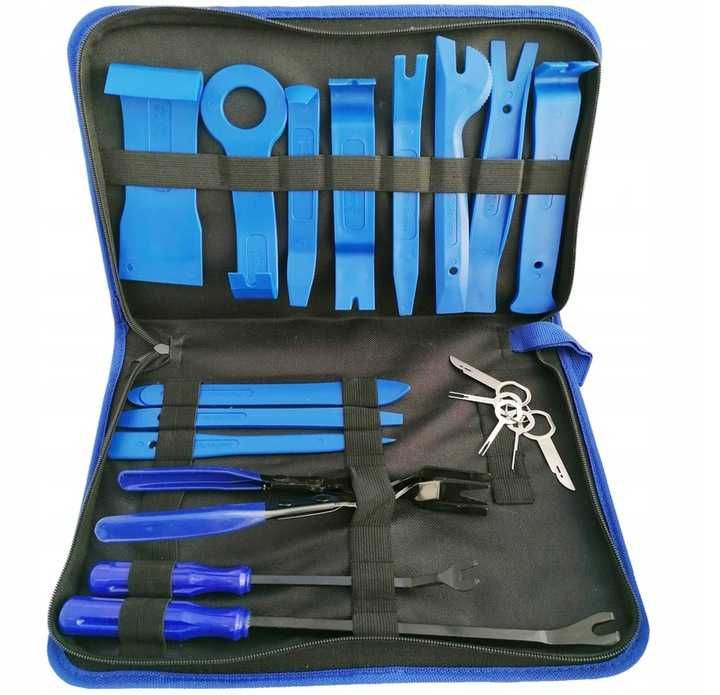 Set unelte pentru tapterie auto, 19 piese