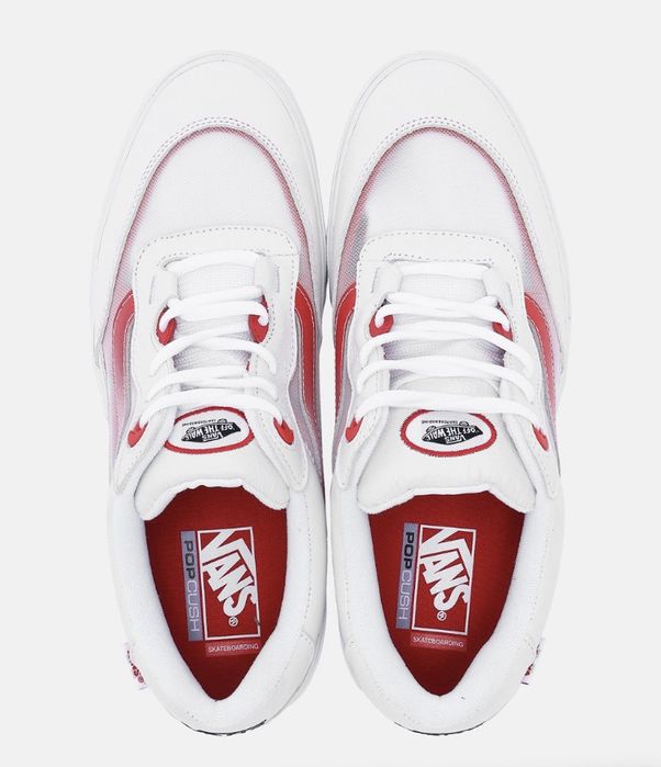 VANS PopCush естествена кожа, скейтърски обувки