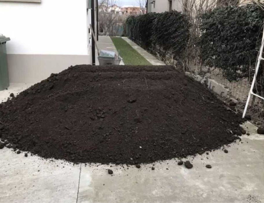 Pământ negru vegetal, pământ de umplutură