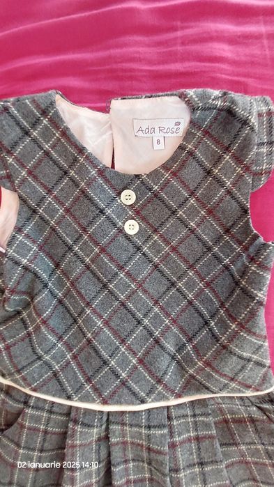 Sarafane cu buzunare pt scoala - 6 si 8 ani