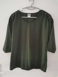Масленозелена блуза с 3/4 ръкав на  VERO MODA