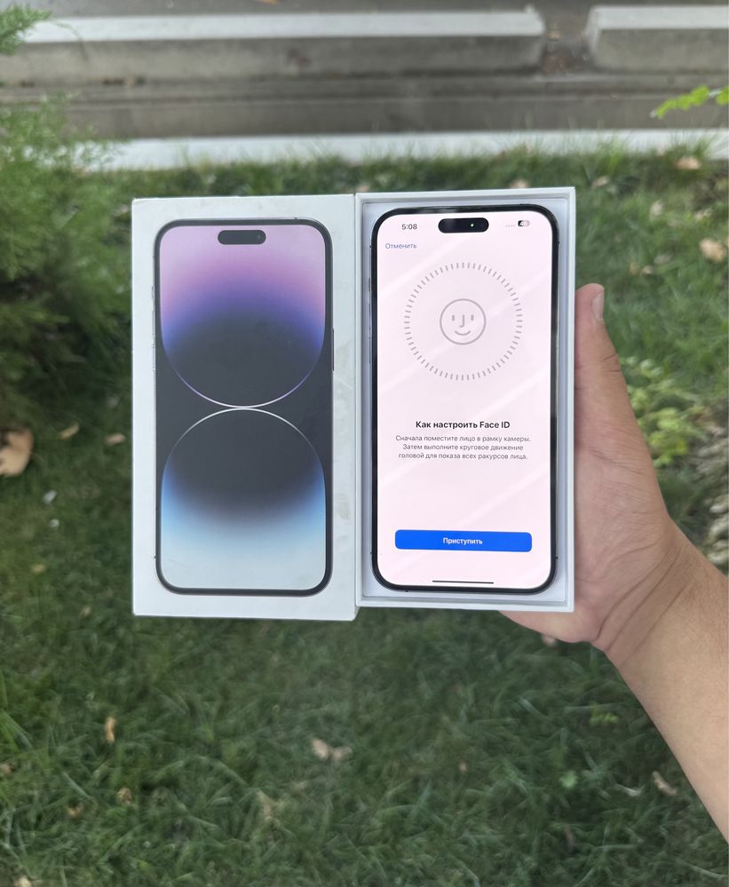 Iphone 14 Pro max ideal 256gb simkarta yomkst 79 radnoy usta kormagan