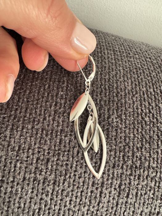 Нови сребърни обеци