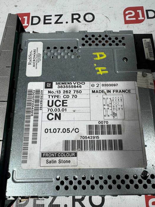 Unitate CD Player,Functii Navigatie,Radio Opel ASTRA H 2004 - 2012
