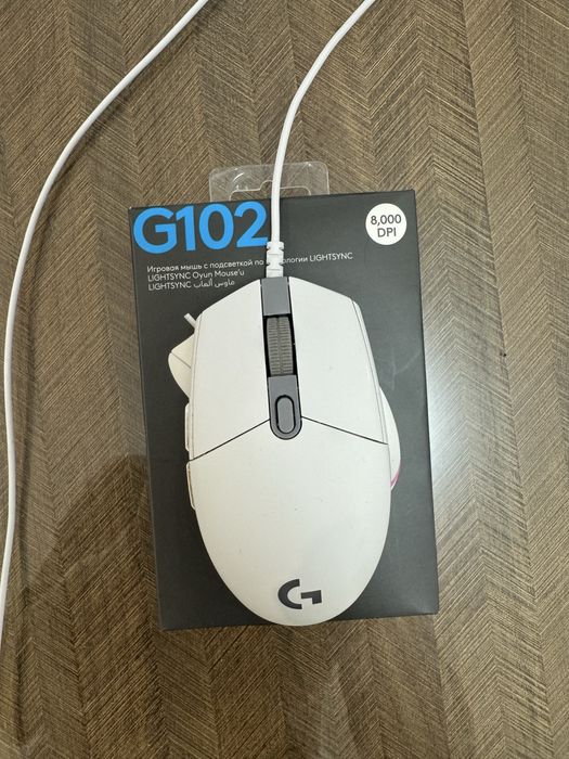 Logitech G102 White