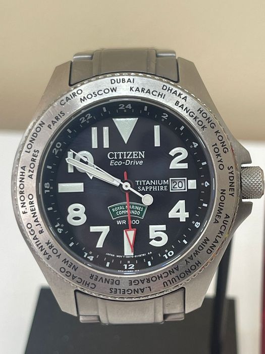 Ceas Citizen Royal Marines Amanet BKG
