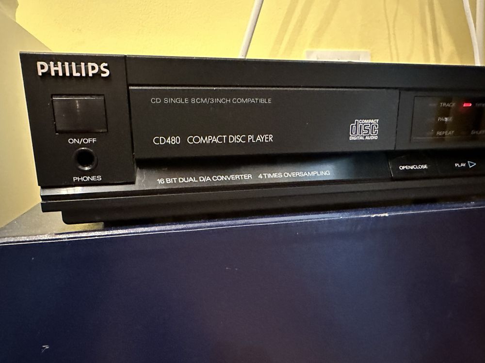 Cd player Philips CD 480 16bit ca marantz technics sony