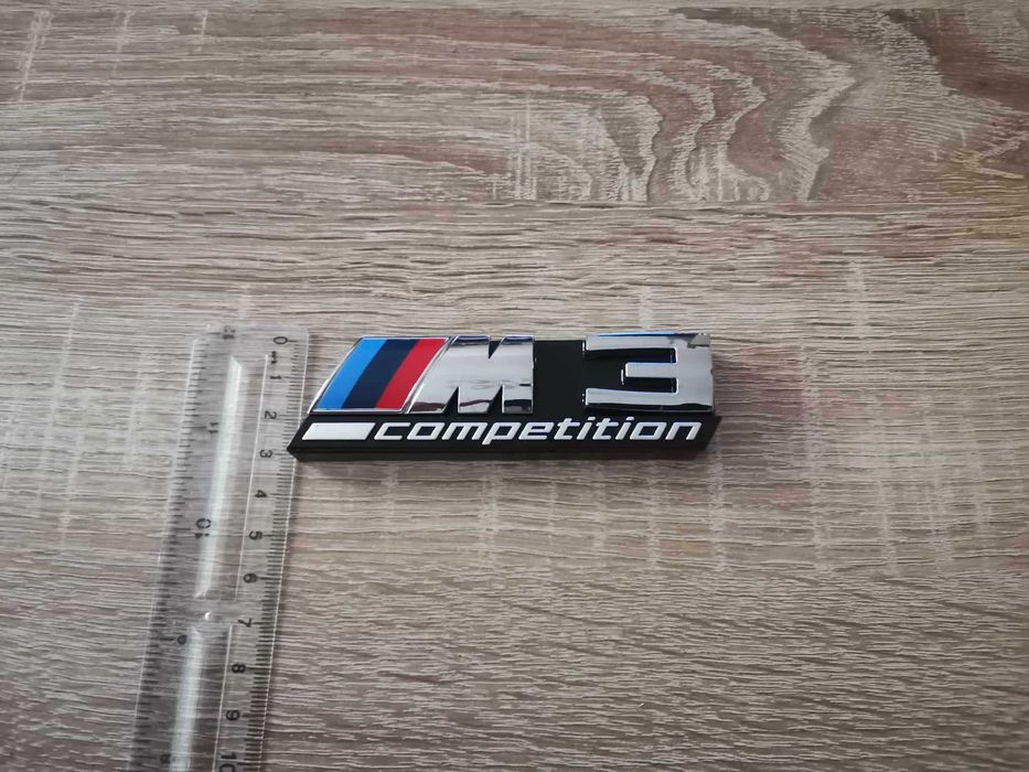 Предна решетка сребриста емблема BMW M3 Competition