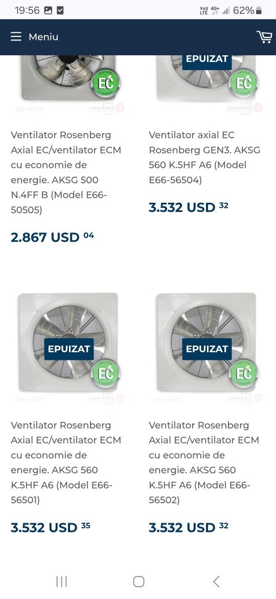 Ventilator axial ,ventilator aer industrial,ventilator industrial NOU