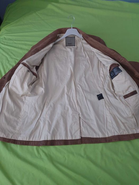 Geaca haina piele naturală geanta prada