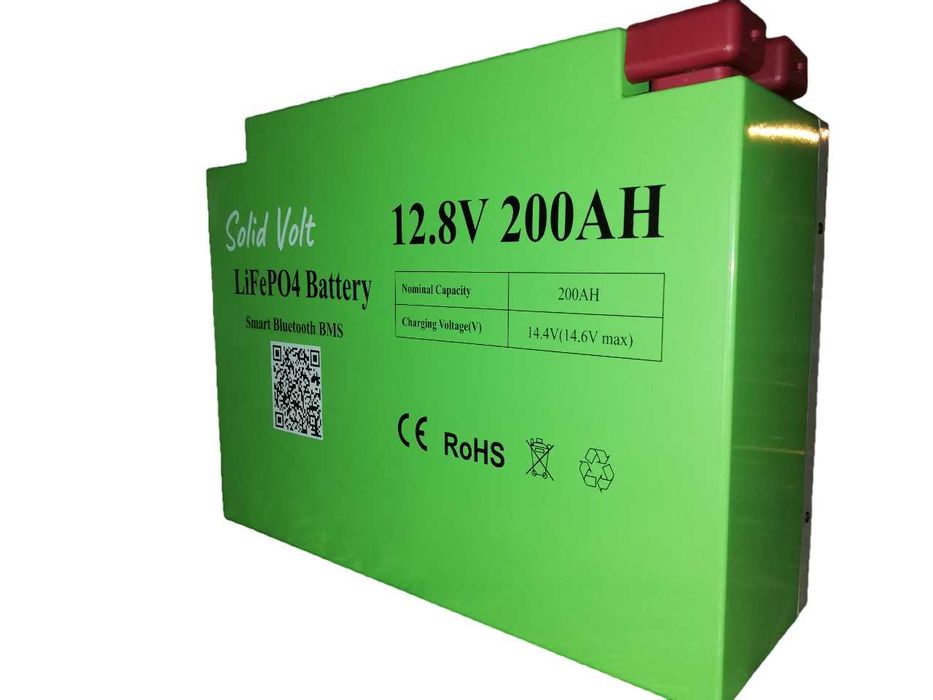 Baterie litiu Lifepo4PO4 12V – 200Ah smart BMS