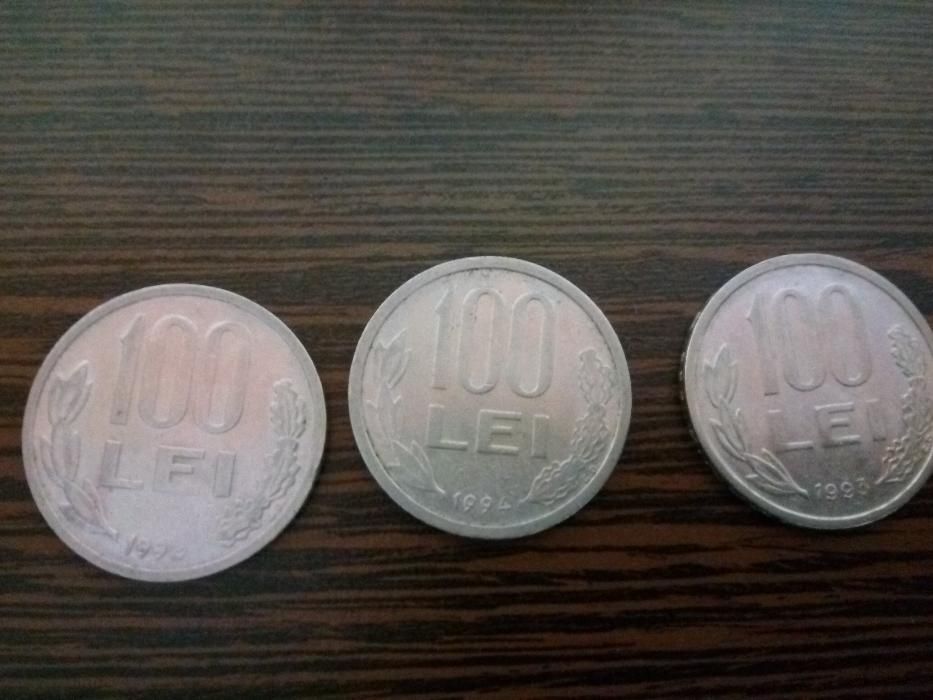 Vand lot monede de 100 lei cu Mihai Viteazul