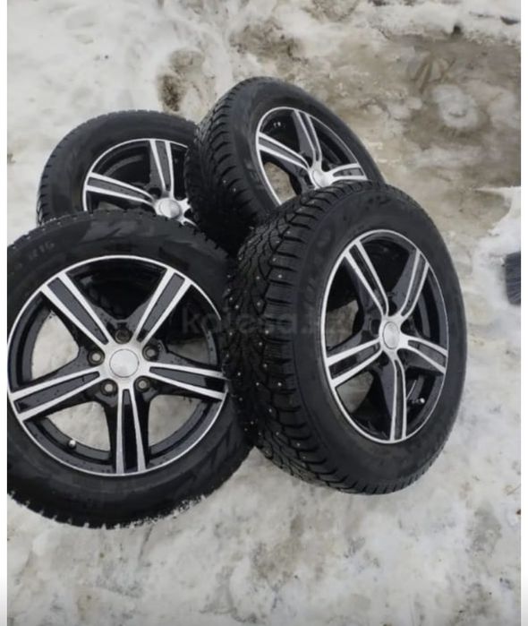 КОМПЛЕКТ АВТОШИНЫ б/у, 205 мм/60/R16