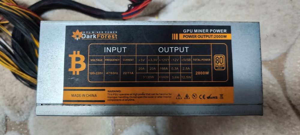 Блок питания для майнинг фермы