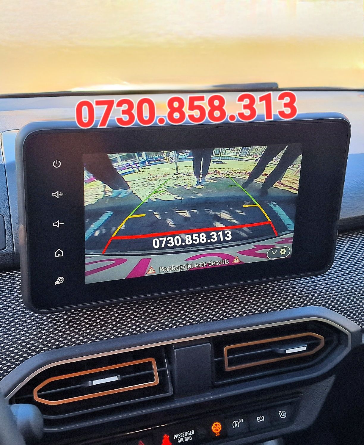 Display DACIA camera video  Logan Sandero Dacia Duster Dacia Jogger