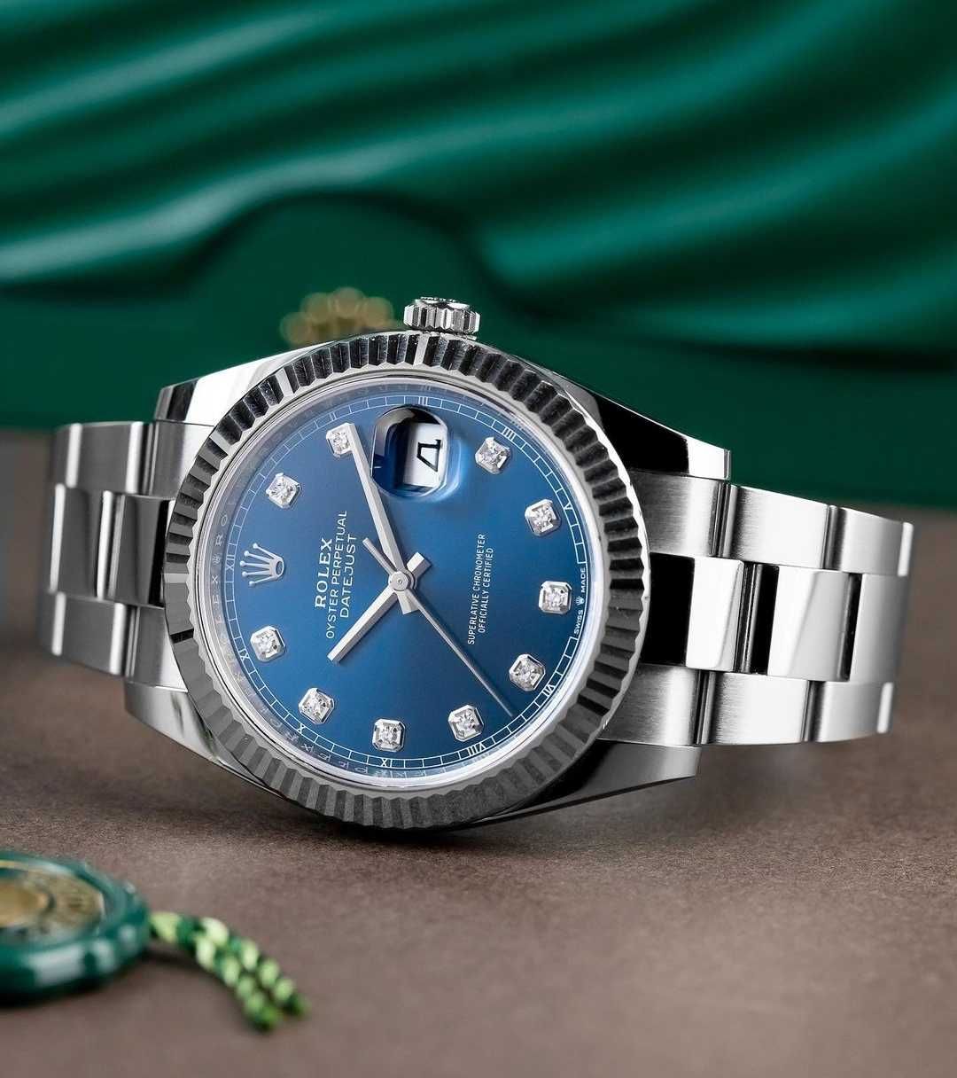 ROlex Datejust 41mm Oyster син