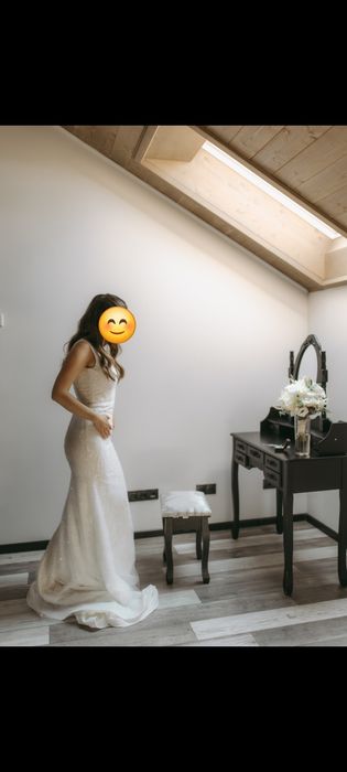 Rochie mireasa tip sirena, Marimea 40, Katy Corso