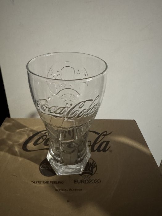 Стъклени чаши  Coca-cola Euro 2020