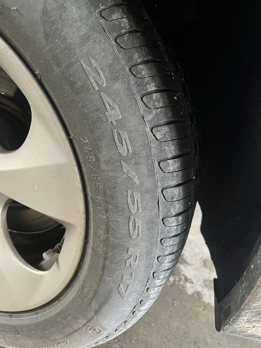 Vand SET Jante+Cauciucuri originale BMW Pirelli RunFlat ca noi !!