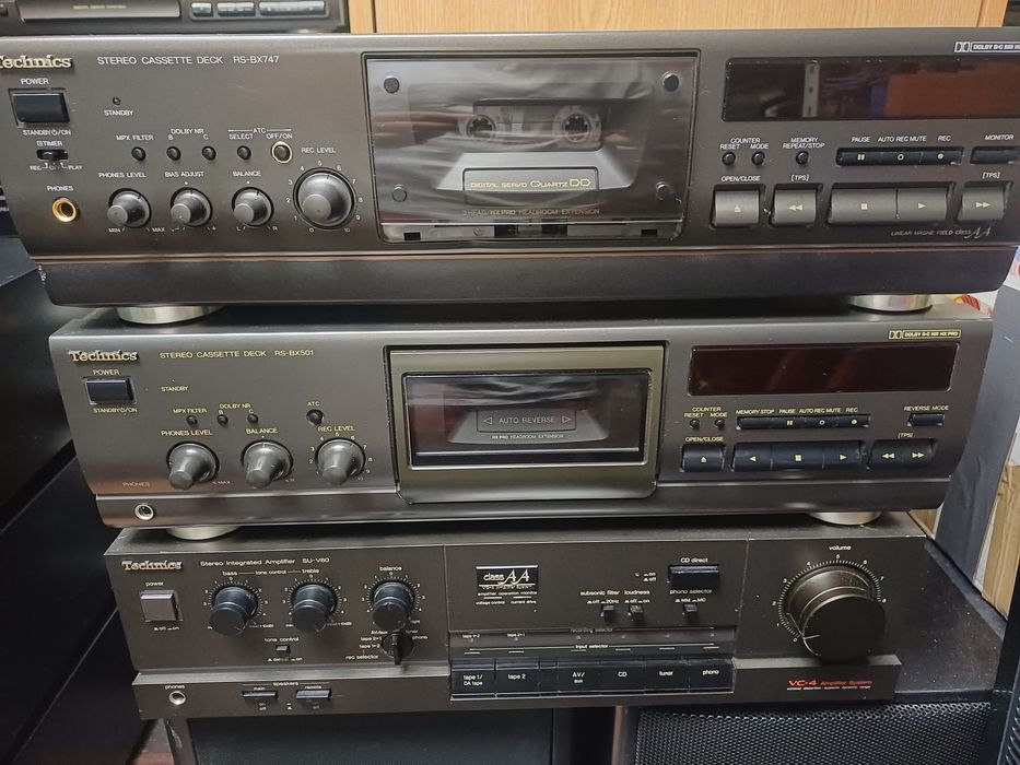 Technics rs bx747 deck caseta cap de serie
