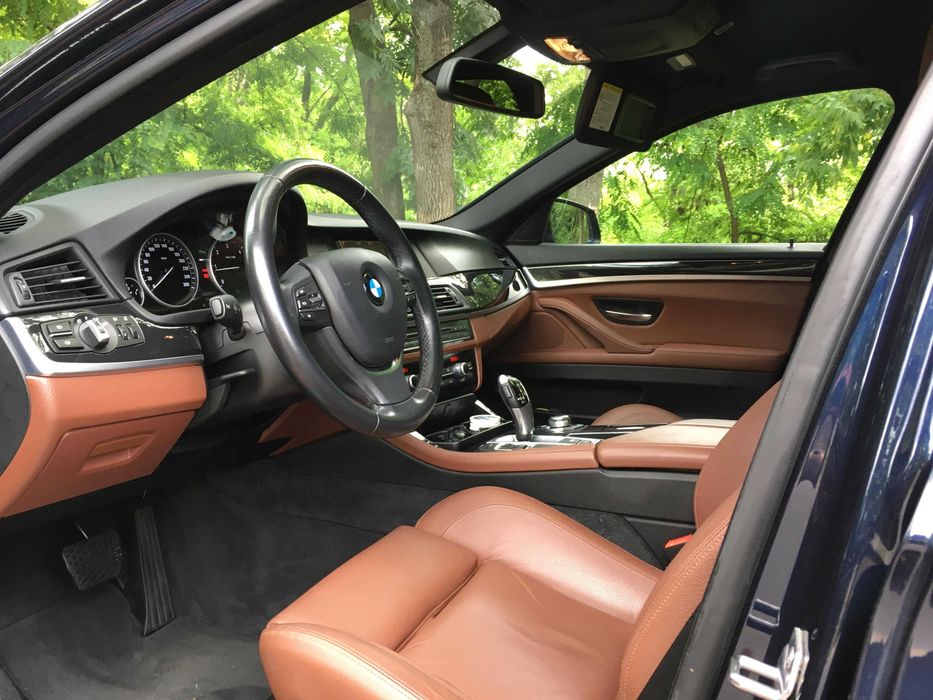 BMW Seria 5 F10 Automat |Albastru Imperial Metalizat| Piele Maro| 2012