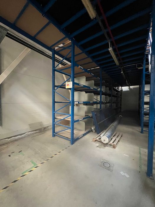 Rafturi industriale cu mezanin  -Demontate