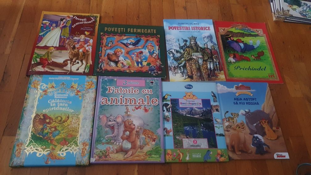 Enciclopedii Povești pentru copii in lb. Romana/engleza