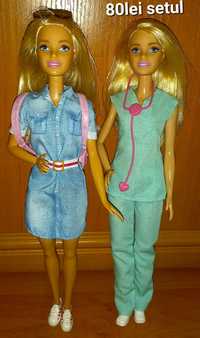 Set Barbie Turista si Medic pediatru