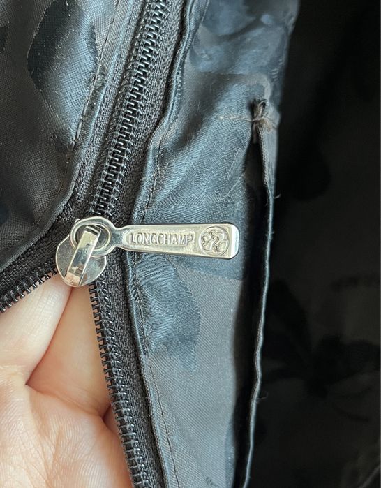 Geantă Longchamp piele de crocodil