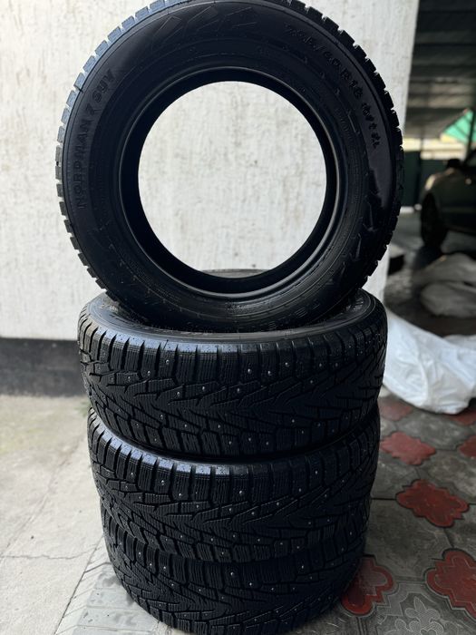 Резина зимняя шипованная